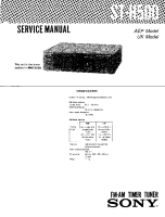 Sony ST-H500 - Service Manual 